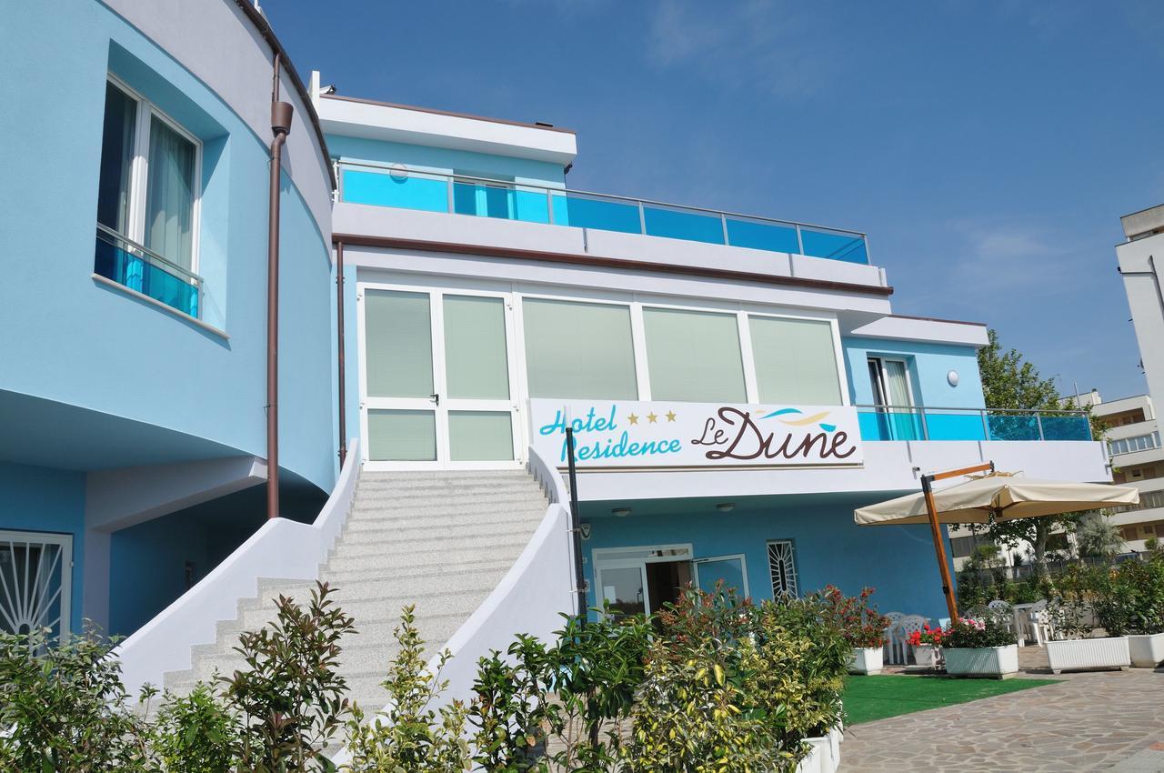 Hotel-Residence-B&B Le Dune Beach Service Included Lido Adriano Exterior photo
